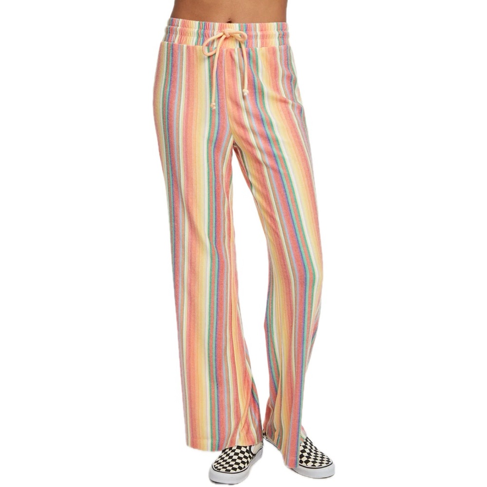 Chaser Hudson Joggers Horizon Stripe Size Small